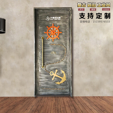 工业风包厢门复古餐厅酒吧卫生间门厕所门厨房门仓库门推拉门定制