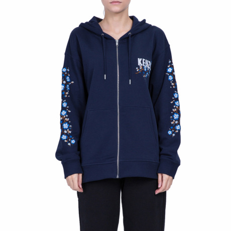 KENZO/高田贤三女士外套棉质连帽卫衣休闲开衫上衣F862BL746952商品大图