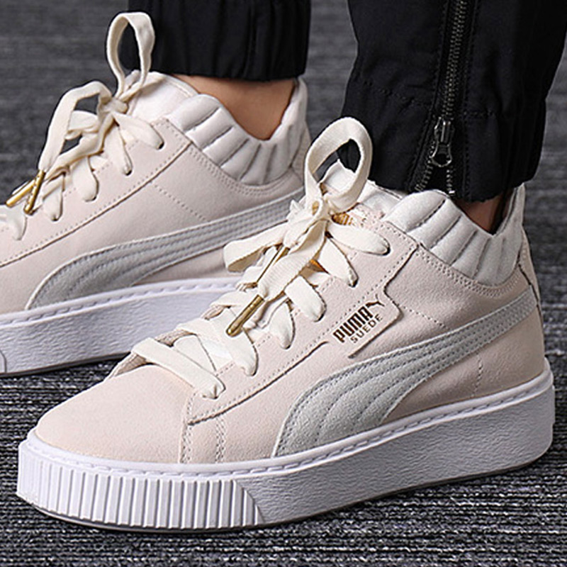 PUMA Puma Women's Shoes 2019 Winter High Top Board Shoes New Sports Shoes Breathable and Durable Casual Shoes 366717