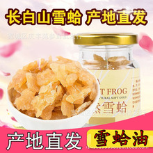 整只雪哈雪蛤干林蛙油同仁堂新鲜干货雪蛤油10克装 雪蛤长白山正品