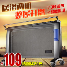 电热膜取暖器家用节能暖风机居浴防水碳晶电暖器静音速热电暖气片