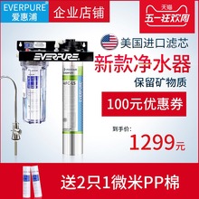 【除铅新品】美国爱惠浦净水器 家用4FC-LS厨房 滨特尔直饮过滤机