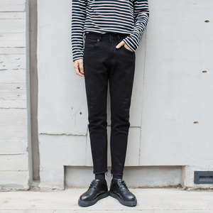 不规则修身铅笔裤小脚裤