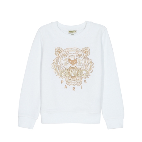 KENZO/高田贤三 新款女童圆领长袖卫衣上装 KJ15098-01商品大图