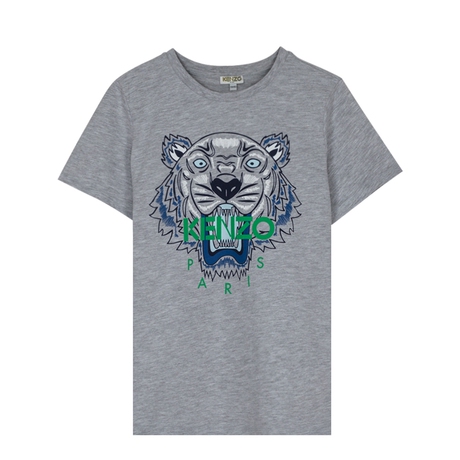 KENZO/高田贤三 童装百搭圆领短袖T恤 KL10528-22商品大图