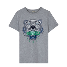 KENZO/高田贤三 童装百搭圆领短袖T恤 KL10528-22图片