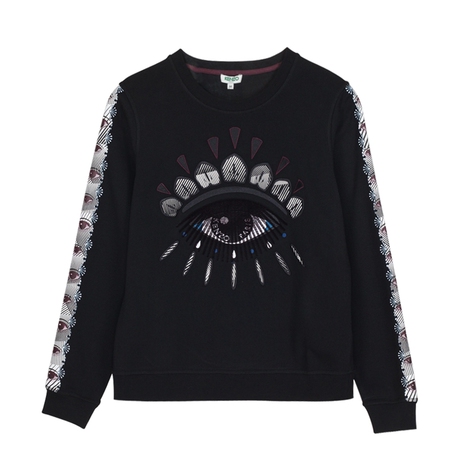 KENZO/高田贤三 新款女士圆领长袖T恤 4XM-2SW707商品大图