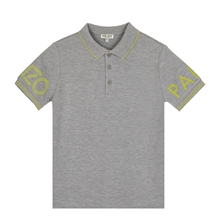 KENZO/高田贤三 新款童装翻领短袖T恤 KL11518-22图片