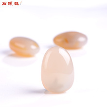 iSTONE 石头记天然水晶石摆件吊坠把玩件DIY收藏品玉石饰品玉髓