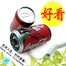 办公家用座机有绳固定电话机 包邮 可镭忠桌罐电话机 明星同款