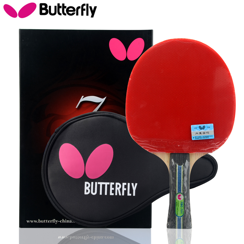 Butterfly蝴蝶乒乓球拍7系列TBC701 702 703七星碳素专业级蝴蝶王