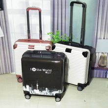 18寸小型登机箱行李箱男女拉杆箱旅行箱韩潮商务轻便清新20密码