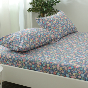 小碎花床笠单件全棉1.5m1.8米床垫保护套全包可裸睡床单带松紧带