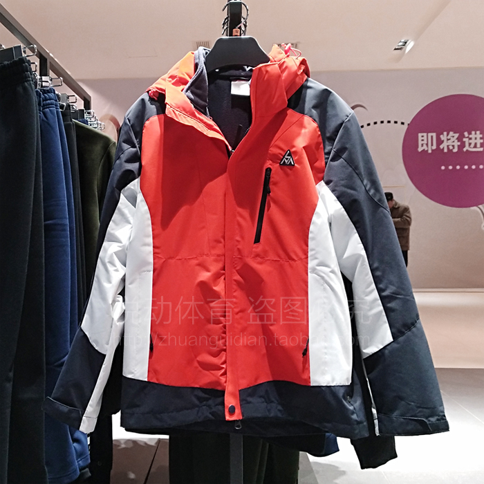 安踏正品女卫衣外套春秋款休闲运动服连帽针织