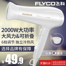 飞科吹风机家用大功率发廊理发店冷热风不伤发静音学生电吹风筒