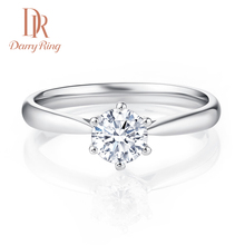 DR Darry Ring 一克拉钻石戒指定制专柜正品珠宝六爪求婚结婚钻戒