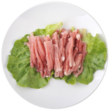 冷鲜猪肉类纯精肉丝200克 爱森
