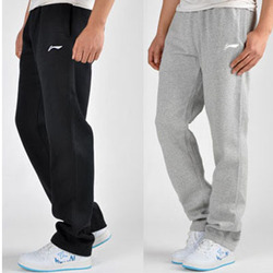 夏季超薄男款百搭薄款李宁运动裤男长裤春秋直筒大码男士休闲裤