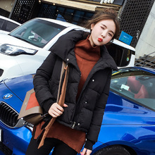 2018新款外套女冬季短款加厚棉袄学生反季羽绒棉服女装面包服棉衣图片