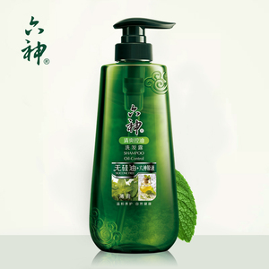 六神无硅油薄荷洗发水450ml