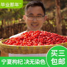 正宗中宁特级头茬红苟杞子 包邮 买三 毕邑悄阓宁夏枸杞100g