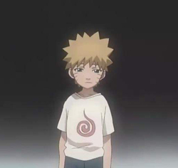 包邮火影忍者鸣人小时候同款衣服动漫周边圆莫代尔短袖T恤夏装