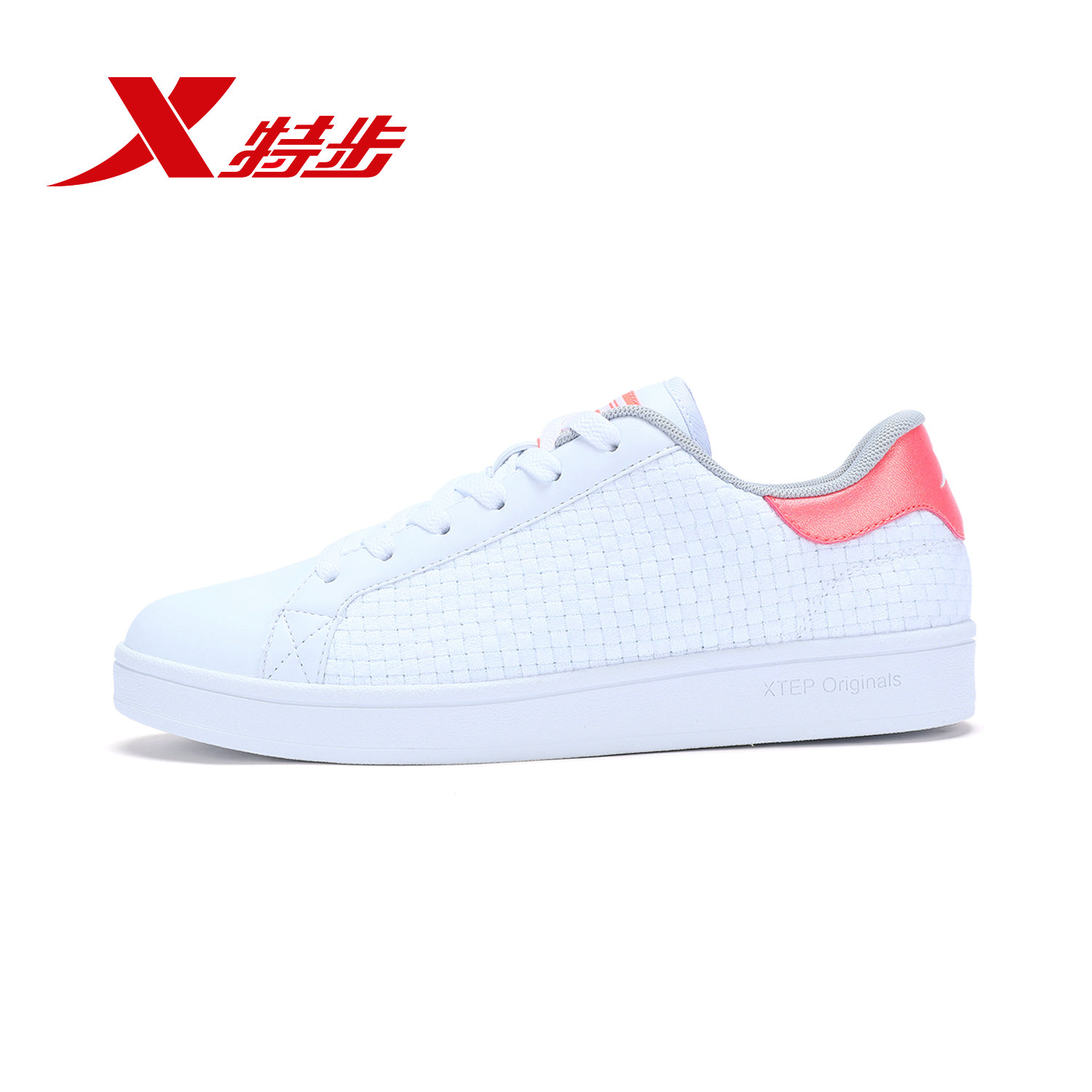 Special Women's Pure White Skate shoe Casual Shoes Flat soled White Matched Sneakers Adult Women's Shoes Skid resistant 2018 New