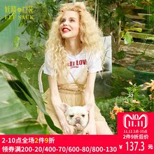 妖精的口袋夏装新款公主网纱裙子收腰吊带连衣裙女图片