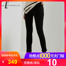 La Chapelle/拉夏贝尔2018冬季新品牛仔裤女图片