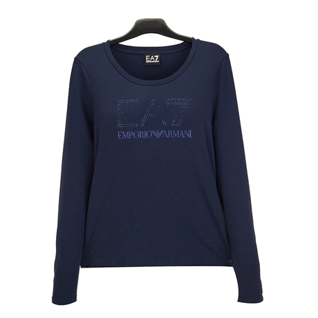 ARMANI阿玛尼 EA7系列 正品 秋冬女士休闲长T恤 3YTT91-TJ12Z商品大图
