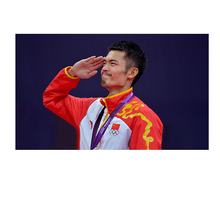 林丹/李宗纬海报明星星运动员体育羽毛球宿舍壁纸寝室房间装饰画