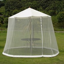 防蚊防虫户外伞蚊帐 户外太阳伞网纱罩厂家直销 单层帐遮阳伞网罩