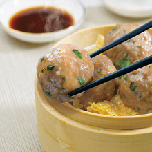 广东早茶 港式点心 山竹牛肉球 8粒 180g 公仔点心