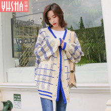 依嬅莎2018年冬季新款毛衣外套YD18WTL6210图片