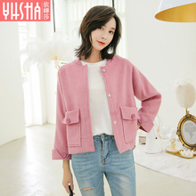 依嬅莎2018年冬季新款短外套YD18WTL6295图片