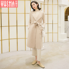 依嬅莎2018年冬季新款毛呢外套YD18MNL6274图片