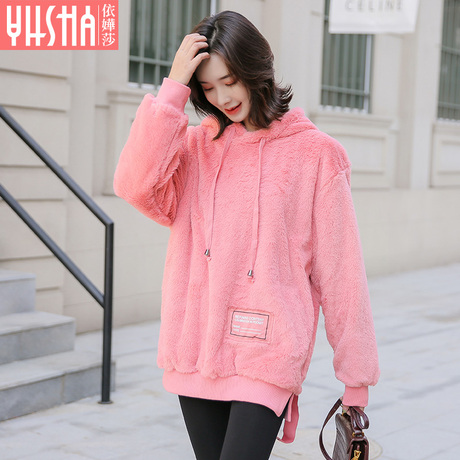 依嬅莎2018年冬季新款卫衣YD18WYW6328商品大图