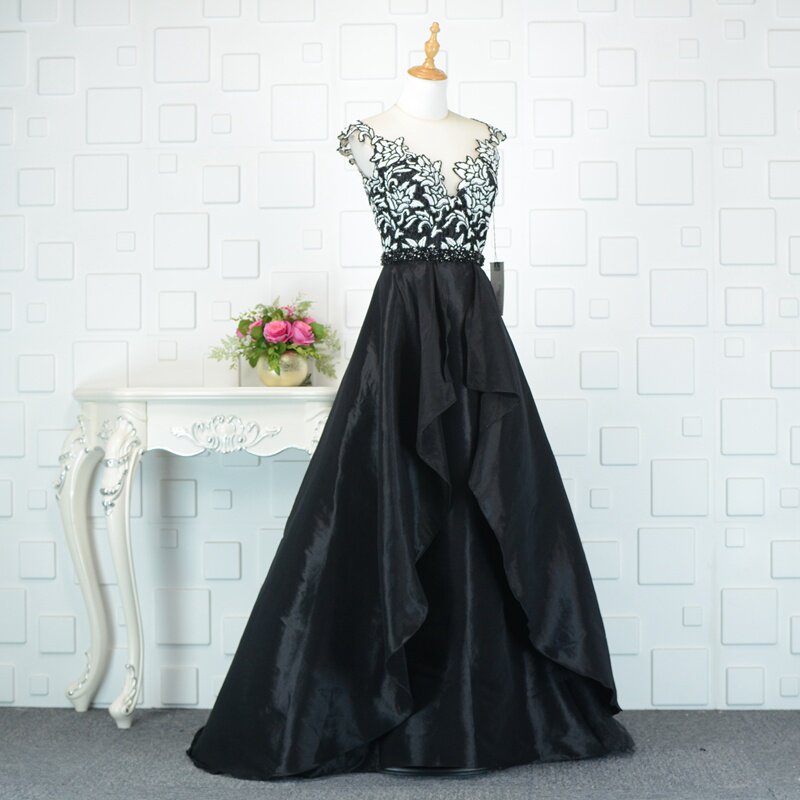 晚礼服2017款时尚连衣裙晚会主持长裙宴会裙