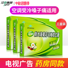 江中胖大海润喉糖嗓子疼嗓子哑声音嘶哑教师保护嗓子胖大海含片
