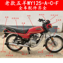 五羊本田导流罩WY125 老款 F大灯头罩仪表减震油箱摩托车配件