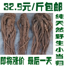 甘肃岷县天然纯野生小当归32.8元 包邮 500克 全当归片当归粉批发