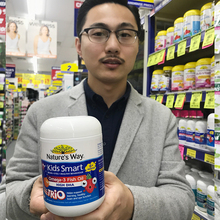 Nature's Way 佳思敏三种口味鱼油儿童dha180粒儿童深海鱼油胶