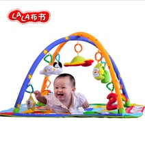 lala拉拉布书婴儿床益智挂件我爱野生动物宝宝游戏垫爬行垫B1202