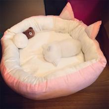 猫窝夏季凉窝狗窝小型犬四季通用网红夏天可拆洗猫床猫垫猫咪用品