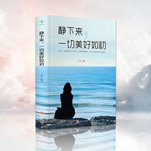 激励正能量青春文学小说故事 静下来一切美好如初 选3本16.8元 青春成功励志书籍心灵与修养控制情绪自我管理调整心态书 正版