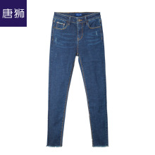 唐狮旗舰店2018冬装新款牛仔裤女弹力铅笔裤韩版修身显瘦小脚图片