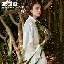 波司登2018新品春秋装女士休闲收腰显瘦ol薄款长风衣B80516038图片
