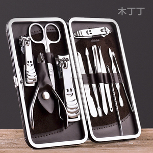 不锈钢12件套指甲钳