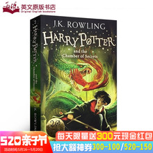 哈利波特与密室 英文原版青少年小说 and Chamber 英语青春文学故事书魔幻 现货 第二部 Potter Harry Secrets 罗琳