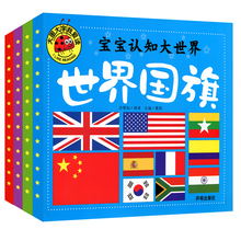 武器百科 儿童书小百科儿童绘本0 6周岁幼儿启蒙绘本 世界国旗大全 常见标志 交通工具 全套4册宝宝认知大世界